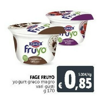 Deco Supermercati Fage Fruyo Yogurt Greco Magro offerta