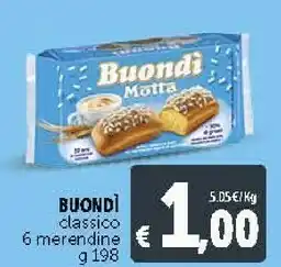 Deco Supermercati Motta Buondi Alla Ciliegia offerta