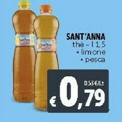 Deco Supermercati Sant'anna Thè Al Limone offerta