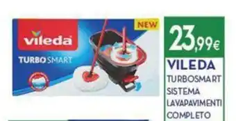 Proshop VILEDA TURBO SMART SISTEMA LAVAPAVIMENTI COMPLETO offerta