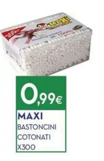 Proshop MAXI BASTONCINI COTONATI X300 offerta