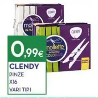 CLENDY PINZE X16 VARI TIPI