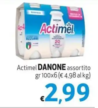 Maxi Family Actimel DANONE assortito gr 100x6 offerta