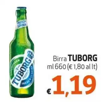 Maxi Family Birra TUBORG ml 660 offerta