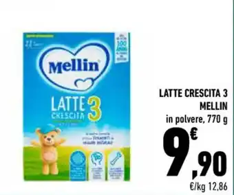 Conad LATTE CRESCITA 3 MELLIN in polvere, 770 g offerta