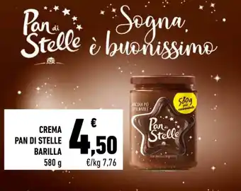Conad CREMA PAN DI STELLE BARILLA 580 g offerta