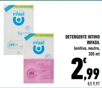 Conad DETERGENTE INTIMO INFASIL 300 ml offerta
