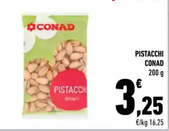 Conad PISTACCHI CONAD 200 g offerta