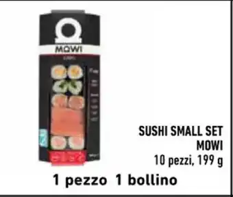 Conad SUSHI SMALL SET MOWI 10 pezzi, 199 g offerta
