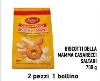Conad BISCOTTI DELLA MAMMA CASARECCI SALTARI 700 g offerta