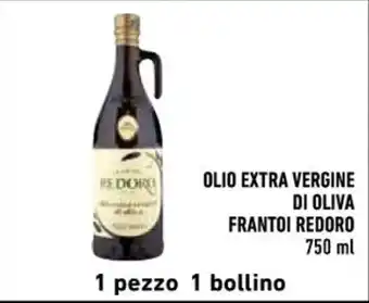 Conad OLIO EXTRA VERGINE DI OLIVA FRANTOI REDORO 750 ml offerta