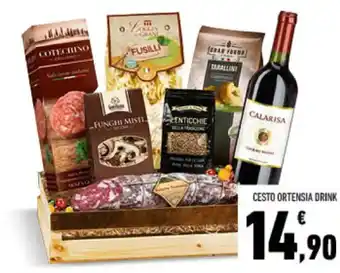 Conad CESTO ORTENSIA DRINK offerta