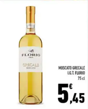 MOSCATO GRECALE LG.T. FLORIO 75 cl