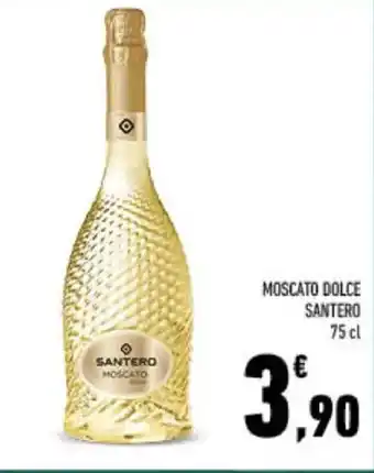 Conad MOSCATO DOLCE SANTERO 75 cl offerta