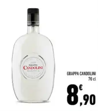 Conad GRAPPA CANDOLINI 70 cl offerta