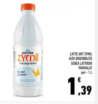 Conad LATTE UHT ZYMIL ALTA DIGERIBILITÀ SENZA LATTOSIO PARMALAT pet-1 L offerta