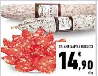 Conad SALAME NAPOLI FIORUCCI offerta