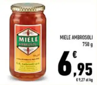 Conad MIELE AMBROSOLI 750 g offerta