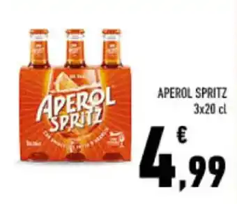 Conad APEROL SPRITZ 3x20 cl offerta