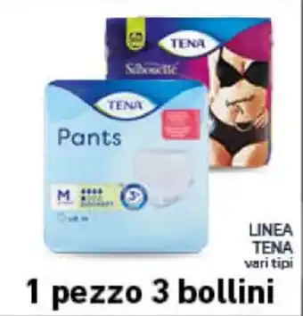 Conad LINEA TENA vari tipi offerta
