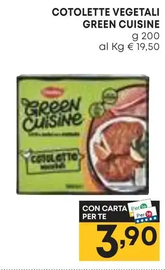 Pam COTOLETTE VEGETALI GREEN CUISINE g 200 offerta