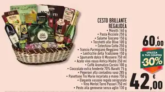 Conad CESTO BRILLANTE REGALIDEA offerta