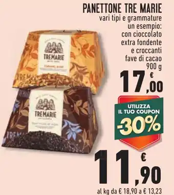 PANETTONE TRE MARIE vari tipi e grammature