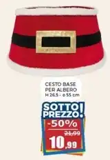 Cesto base per albero