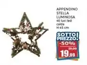 Appendino stella luminosa