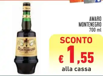 Conad AMARO MONTENEGRO 700 ml offerta