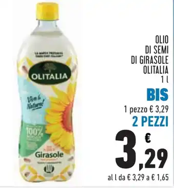 Conad OLIO DI SEMI DI GIRASOLE OLITALIA 1 l offerta