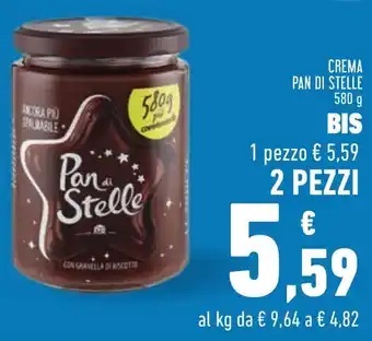 Conad CREMA PAN DI STELLE 580 g offerta