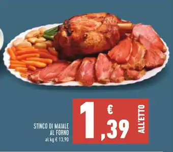 Conad STINCO DI MAIALE AL FORNO offerta