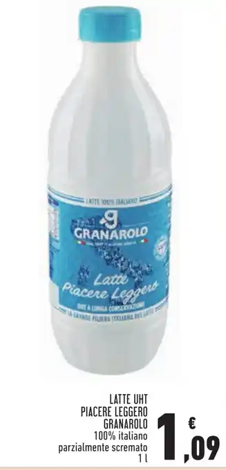 Conad LATTE UHT PIACERE LEGGERO GRANAROLO 1 l offerta