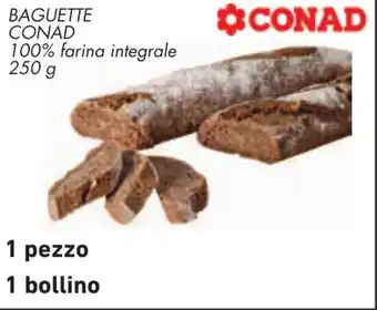 Conad BAGUETTE CONAD 250 g offerta