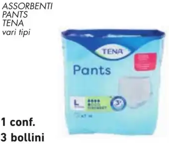 Conad ASSORBENTI PANTS TENA vari tipi offerta
