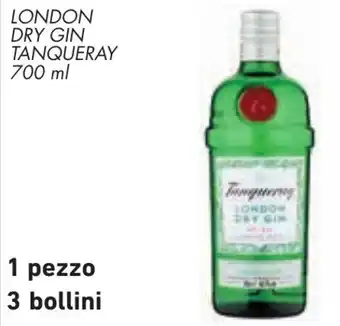 Conad LONDON DRY GIN TANQUERAY 700 ml offerta