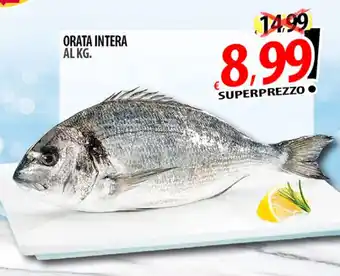 Il Genio Supermercato ORATA INTERA offerta