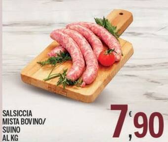 Gruppo Pascar SALSICCIA MISTA BOVINO/ SUINO AL KG offerta