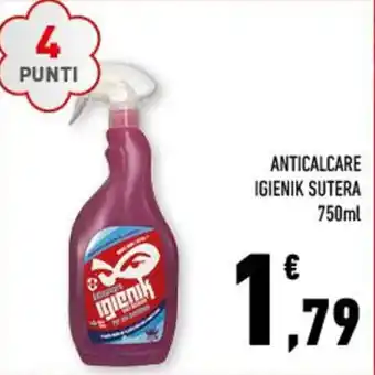 Conad ANTICALCARE IGIENIK SUTERA 750ml offerta