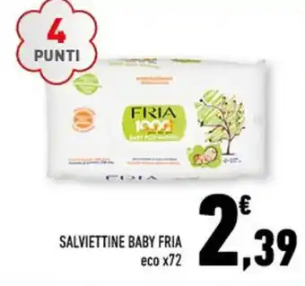 SALVIETTINE BABY FRIA eco x72