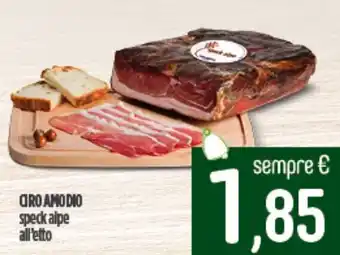Ciro Amodio CIRO AMODIO speck alpe offerta