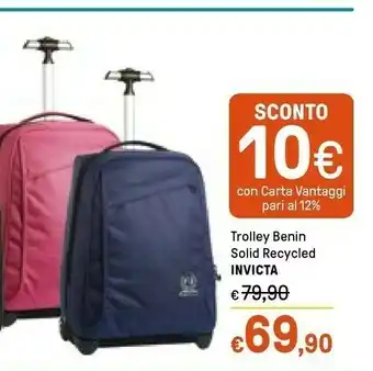 Iper La Grande Invicta Trolley Benin Solid Recycled offerta