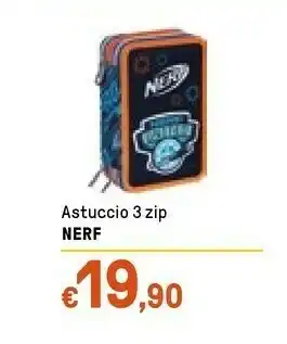 Iper La Grande Nerf Astuccio 3 Zip offerta
