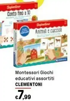 Iper La Grande Clementoni Montessori Giocchi Educativi offerta