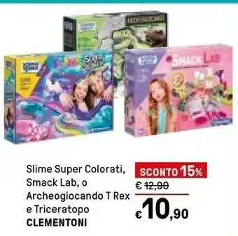 Iper La Grande Clementoni Slime Super Colorati offerta