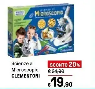 Iper La Grande Clementoni Scienze Al Microscopio offerta