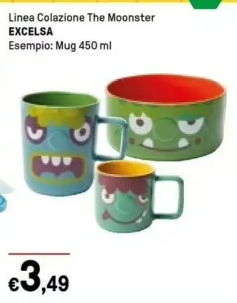 Iper La Grande Excelsa Linea Colazione The Moonster offerta