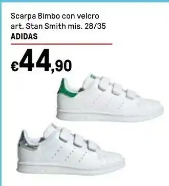 Iper La Grande Adidas Scarpa Bimbo Con Velcro offerta