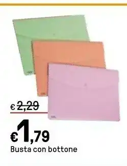 Iper La Grande Busta Con Bottone offerta